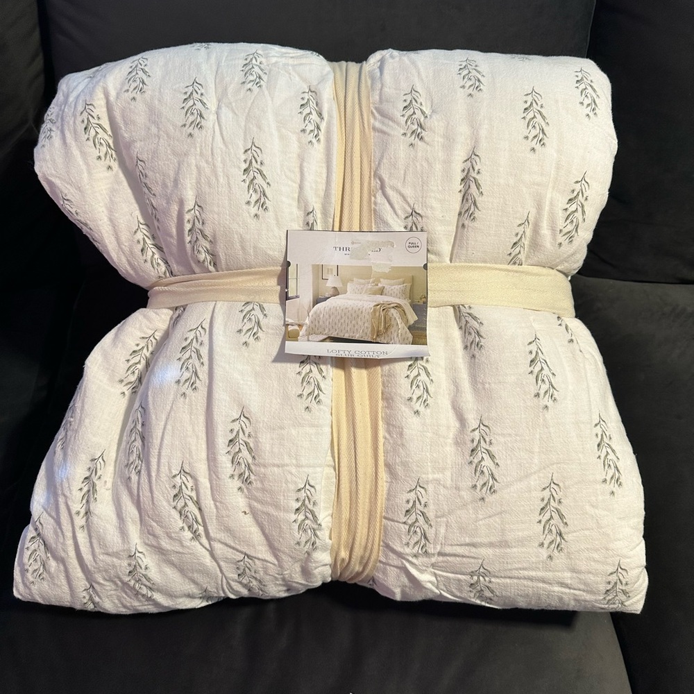 Threshold Full-Queen Lofty Slub Comforter
